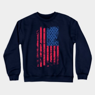 USA Flag Crewneck Sweatshirt